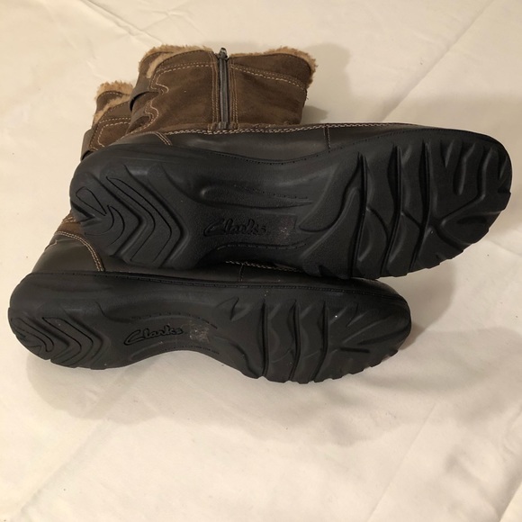 Womens Clarks Leather Boots - Picture 13 of 16